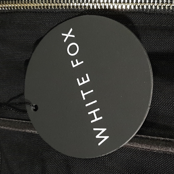 NEW Black Bustier Size small White Fox - Picture 5 of 6